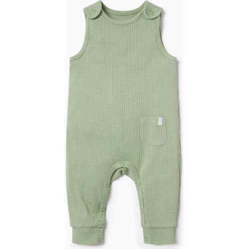Ribbed Summer Romper, Green - MORI | Maisonette
