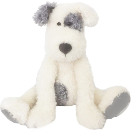 JoJo Shaggy Dog, White and Grey - MON AMI | Maisonette