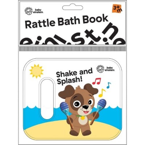 Baby Einstein: Shake and Splash! Rattle Bath Book - by Pi Kids
