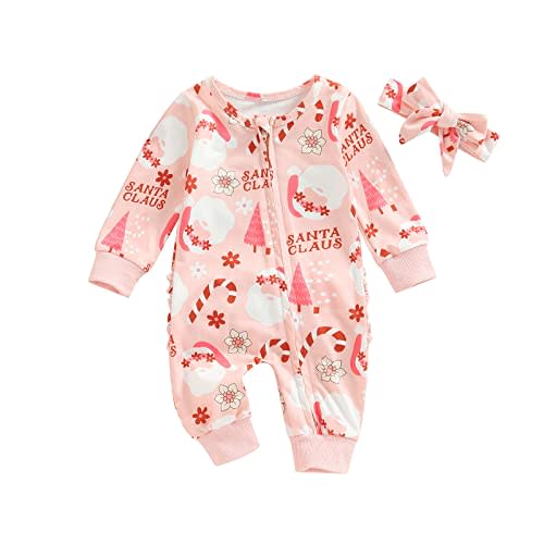 YINGISFITM My First Valentines Baby Boy Girl Outfit Newborn Love Heart Jumpsuit Zipper Up Bodysuit Little Valentine Clothes