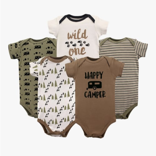 Luvable Friends Unisex Baby Cotton Bodysuits