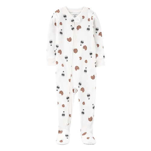 Baby 1-Piece Milk & Cookies 100% Snug Fit Cotton Footie Pajamas - Carter's | Carter's