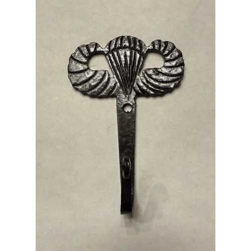 Hook, US Army Paratrooper Wings Metal Hook
