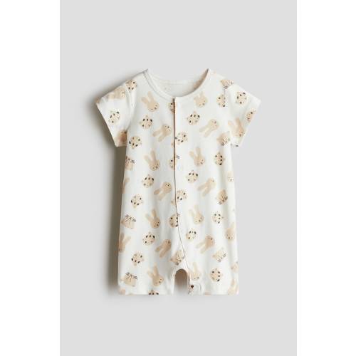 PRINTED PAJAMA JUMPSUIT
