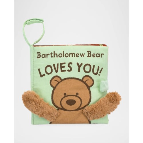 Bartholomew Bear Loves You Fabric Crinkle Book