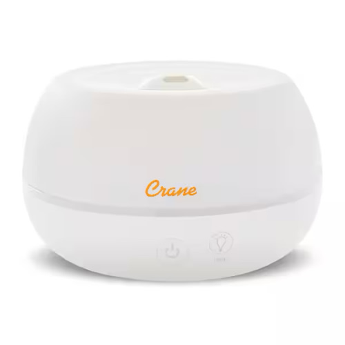 0.2 Gal. 2-in-1 Ultrasonic Cool Mist Humidifier & Aroma Diffuser for Small Rooms - Crane USA