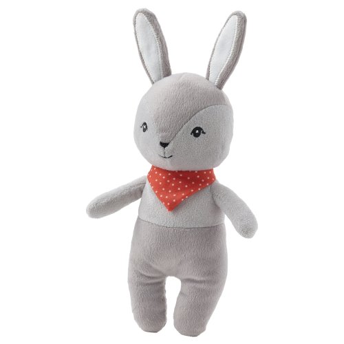 GULLIGAST Squeaky soft toy - gray/red