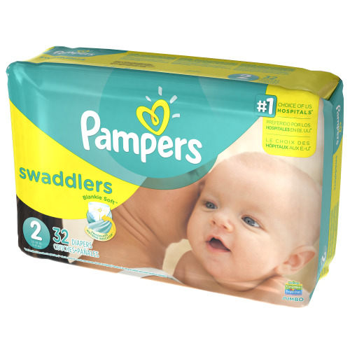 Pampers Swaddlers Diapers Size 2 32 count