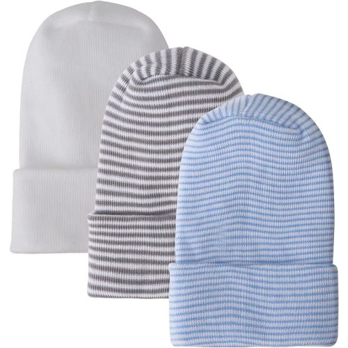 DRESHOW BQUBO Newborn Hospital Hat Infant Baby Hat Cap with Big Bow Soft Cute Knot Nursery Beanie