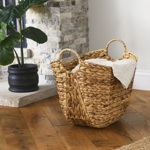 Household Essentials Scoop Basket with Handles & Reviews | Wayfair