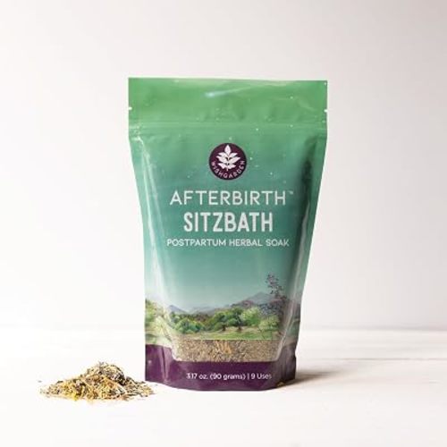 WishGarden Herbs AfterBirth Sitzbath, Postpartum Tissue Soak, 3.17oz