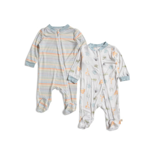 Newborn Boys 2pk Footed Coveralls | Kids & Baby | T.J.Maxx