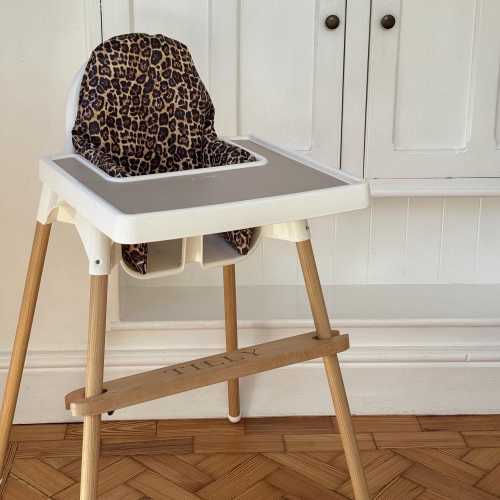 Full IKEA Highchair Accessories Set - Leopard Bundle
