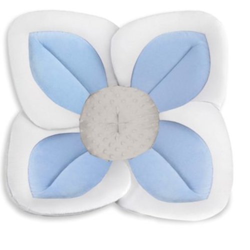 Morfone Baby Bath Seat, Baby Bathtub Pad for Newborn Infants to Toddler 0 to 6 Months and Up (Blue)