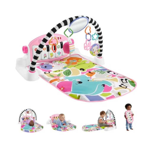 Fisher-Price Baby Playmat Gym - Glow and Grow Kick & Play Piano