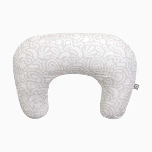 New Nursing Pillow - Cream Retro Squiggles