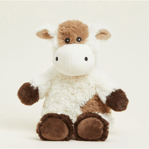Cow Warmies - Cozy Plush Cow Microwaveable Soft Stuffed Animal Toy