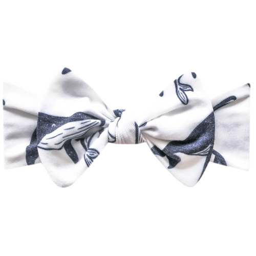 Knit Headband Bow - Cove