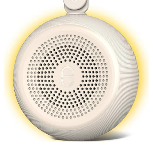 Easysleep White Noise Sound Machine Portable Sleep Machine for Baby Adult with 30 Soothing Sounds 12 Night Light Colors 4 Timer Memory Function Rechargeable Noise Machines for Sleeping, Office