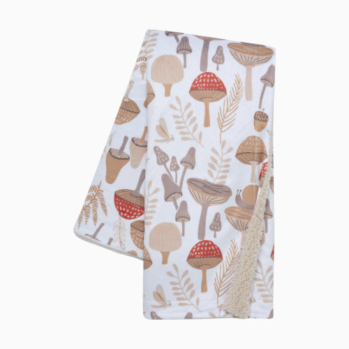Lambs & Ivy Baby Blanket - Mushroom Meadow