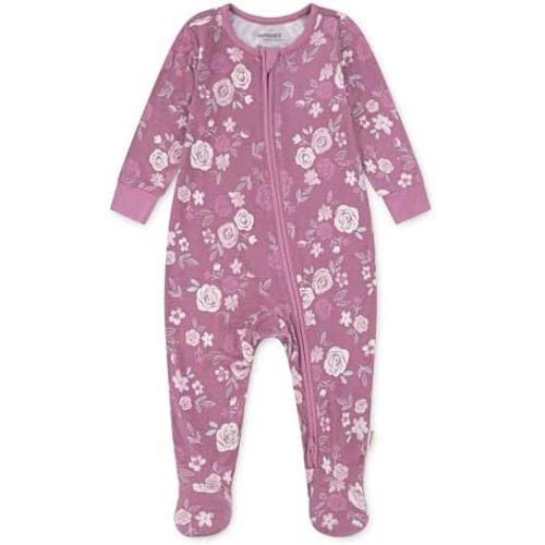 Huggies baby-girls Printed Footed Coverall