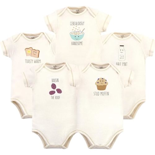 Touched by Nature Unisex Baby Organic Cotton Bodysuits