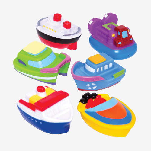 Boat Party Squirtie Baby Bath Toys MULTI / O/S