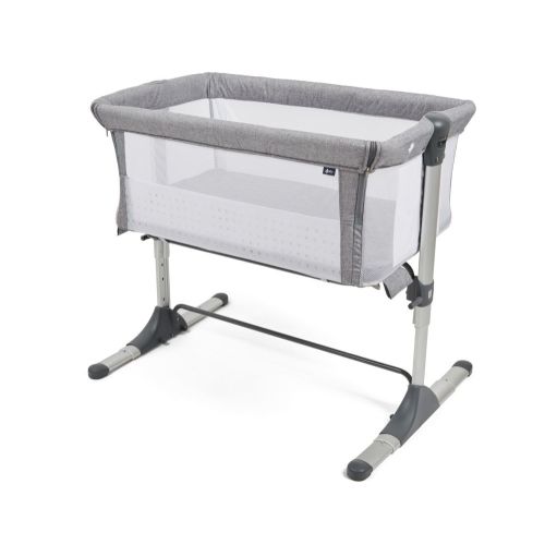 4Baby Snuggle-Cuddle Bedside Sleeper Lgt Grey