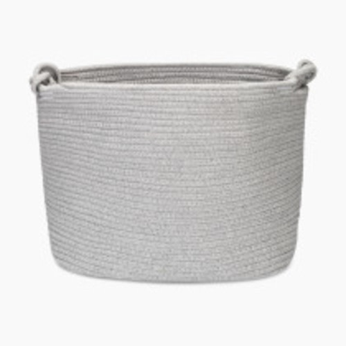 Parker Baby Co. Rope Cube Storage Basket - Gray
