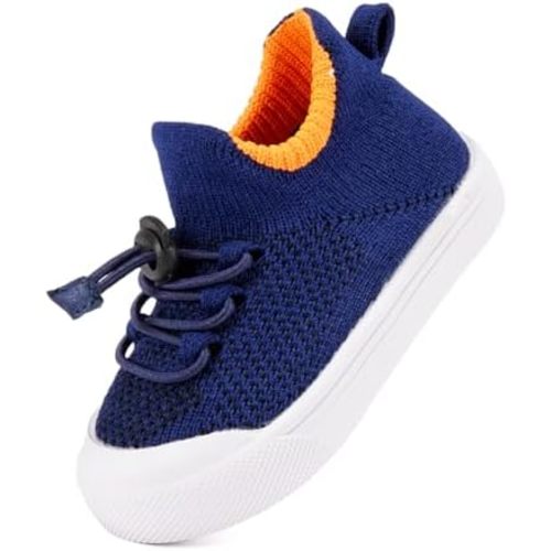 BMCiTYBM Baby Sneakers Girls Boys Lightweight Breathable Mesh First Walkers Shoes 6-24 Months