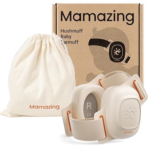 Baby Ear Protection for Infants and Toddlers (3 to 48 Months), 25dB Noise Cancelling Headphones for Travel, Airplanes, Concerts – CE & ANSI Certified Hearing Protection & Improves Sleep