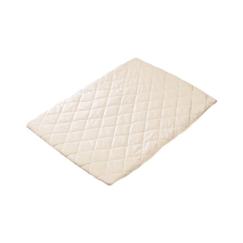 Playette Quilted Travel Cot Fitted Padded Sheet Cream