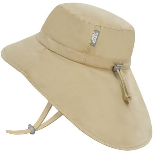 JAN & JUL Kids' Adjustable Cotton Xplorer Sun Hat 50+ UPF