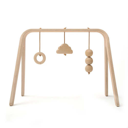 Charlie Crane NAHO Awakening Arch with wooden toys