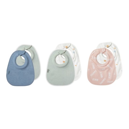 Tommee Tippee Milk Feeding Baby Bibs 0m+ 2 Pack - Assorted* - Print - Size XS - S