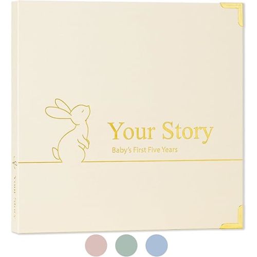 Baby Book Keepsake - Beige