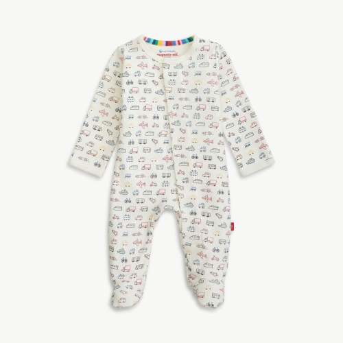 on the go organic cotton magnetic parent favorite footie – Magnetic Me