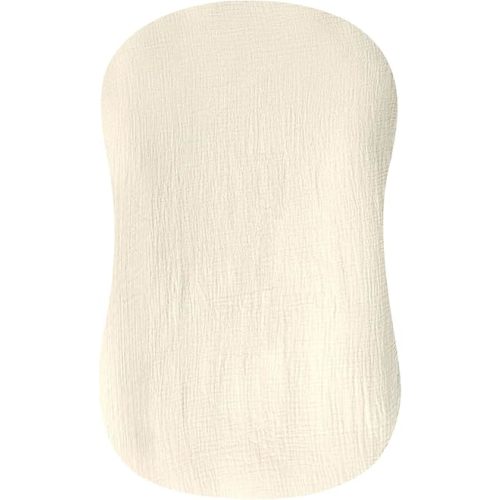 Hooyax Muslin Baby Lounger Cover 1 Pack, 100% Cotton Soft & Breathable Infant Lounger Covers Only for Newborn (Cream)