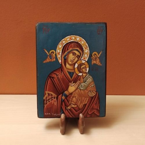 Virgin Mary of the Angels Η Παναγία των Αγγέλων Hand - Etsy