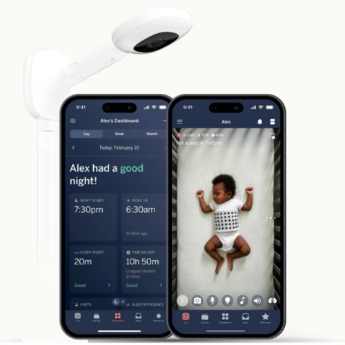 Nanit Pro Baby Monitor: HD Camera, Wall Mount, Sleep & Sound Tracking, Sensor-Free Breathing Monitor - Walmart.com