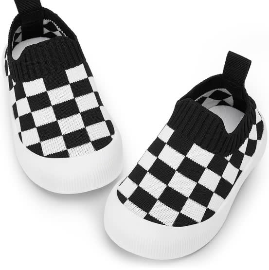 BACSAC Baby Toddler Unisex Infant Shoes Boys Girls Beige Mesh Breathable Non-Slip Soles 6-36 Months