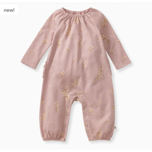 Budding Beauty Organic Baby Girl Jumpsuit – Burt's Bees Baby