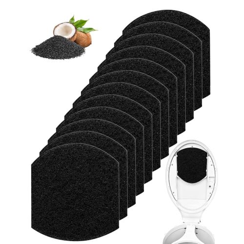 12 Pack Baby Diaper Pail Deodorizer Compatible with Ubbi Diaper Pail, Odor Removing Refills Activated Charcoal Odor Absorber Filters Compatible with Ubbi Steel Diaper Pail