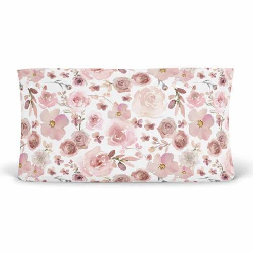 Rosie's Rose Garden Changing Pad Cover