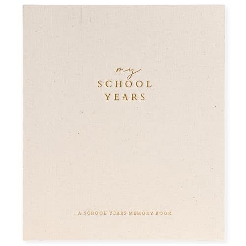 Peachly My School Years Memory Book for Kids & School Photo Album – School Picture Photo Album Childhood Memory Book - School Keepsake Organizer K-12