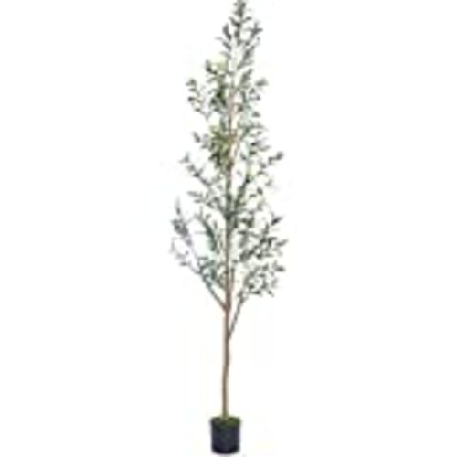 Nearly Natural 82” Olive Artificial Silk Trees Green