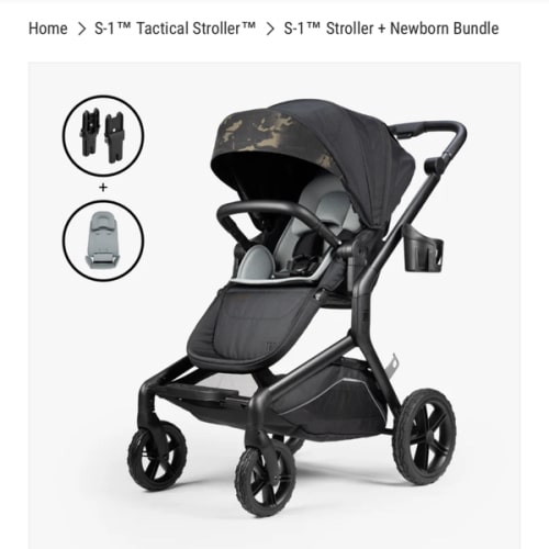 S-1™ Stroller + Newborn Bundle by Tactical Baby Gear