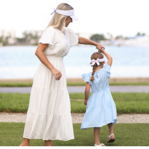 Pastel Hearts Visor, White - Bits & Bows | Maisonette