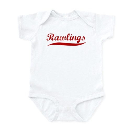 Rawlings (red vintage) Infant Bodysuit Baby Bodysuit
