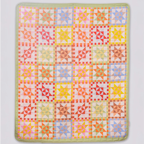 Quilted Pouch - Patchwork | Colorful Zipper Bag | ban.do